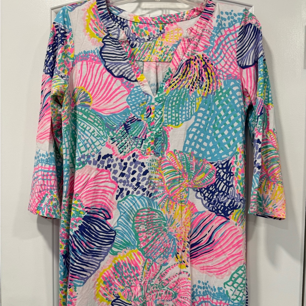 Lilly Pulitzer Pima Cotton Tunic Style Dress- Medium